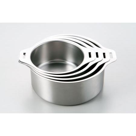 ふるさと納税 EM-033 燕三 IH対応ハンドル着脱式鍋4点セット(蒸し台・中かご付) 新潟県燕市|furunavi|03