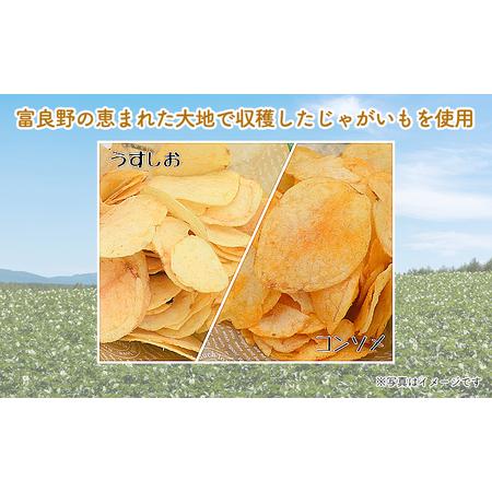 ふるさと納税 【4ヵ月連続お届け】JAふらのポテトチップス【ふらのっち】24袋入り×4種類 ふらの農業協同組合(南富良野町) 芋 菓子 スナ.. 北海道南富良野町_1