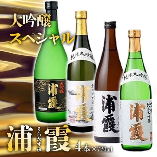 ふるさと納税 浦霞 大吟醸 スペシャル 4本(720ml×4)日本酒 宮城県塩竈市
