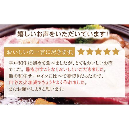 ふるさと納税 特選 平戸和牛 サーロインステーキ 約500g(250g×2枚)【萩原食肉産業有限会社】[KAD021]/ 長崎 平戸 肉 牛 牛肉 黒毛和牛 和牛.. 長崎県平戸市｜furunavi｜05