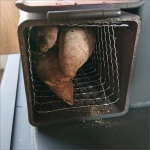 ふるさと納税 薪ストーブ【かぐつち3号（KAGUTUTI3）と美味しく焼ける「焼き芋器」セット】間伐材・廃材も対応 燃焼効率の高い薪ストーブ 京都府京丹後市の画像