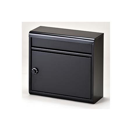 ふるさと納税 鍵付郵便ポスト（郵便受け） マットブラック [グリーン