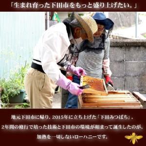ふるさと納税 ＜下田みつばち＞下田産ローハニー(生はちみつ)600g　定期便　6ヶ月　3回　[下田みつばちのローハニー 蜂蜜 国産] 静岡県下田市_2