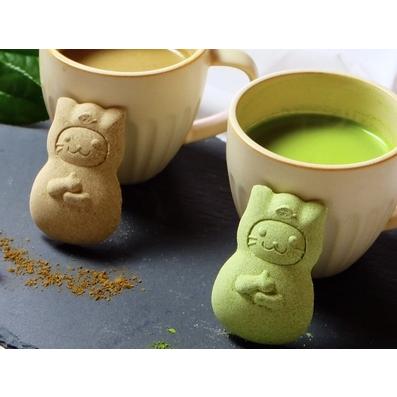 ふるさと納税 「ねこ忍茶かぷちーの」と「ねこもにゃか」お配りセット（各4箱）見て楽しい、飲んで美味しい、面白い和スイーツ〈スイーツ 和.. 京都府宇治田原町｜furunavi｜03