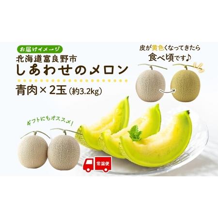 メロン タイヤ２本 ふるさと納税 ＜2026年発送＞ふらの産 しあわせのメロン キング