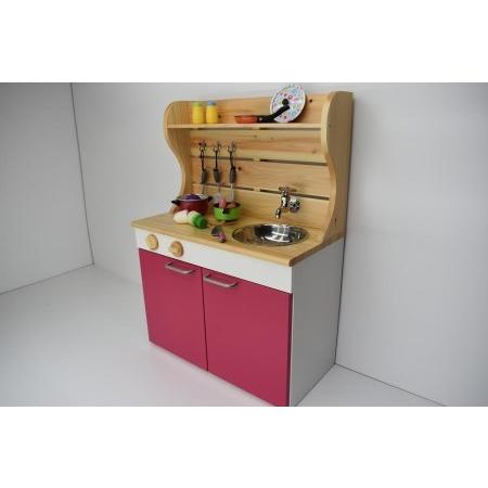 ふるさと納税 ままごとキッチンW590【カラー：ピンク】 和歌山県九度山町     商品情報     容量　ままごとキッチン　　サイズ：H820ｘW590ｘD315　天板