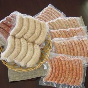 ふるさと納税 【定期便】白州フランク業務用詰め合わせ定期便　総重量8.9kg　３カ月連続　冷凍保存可 【3ヶ月定期便】 ウィンナー ソーセージ 詰.. 山梨県北杜市