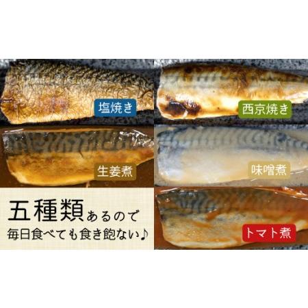 ふるさと納税 鯖 さば 5種 煮付け 焼き 詰め合わせ セット 塩焼き 西京焼き 生姜煮 味噌煮 トマト煮 静岡県沼津市｜furunavi｜02