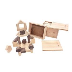 ふるさと納税 桧のおもちゃ アイコニー デラックス積み木 IKONIH Buildind Blocks DX おもちゃ 兵庫県神戸市_1