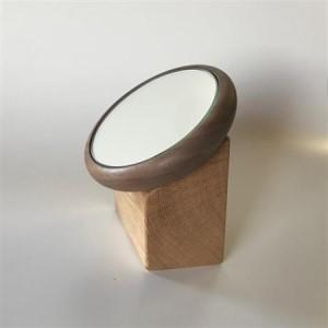 ふるさと納税 Face Mirror(木製フェイスミラー・ハンドミラー)(大牟田市)_雑貨   _【配送不可地域：沖縄県】【1263694】 福岡県大牟田市の画像