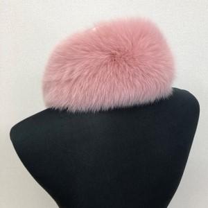 26【新品未使用】 ふるさと納税 イタリア染め　シャドー　フォックス　ファー　マフラー　（ストロベリーピンク）／豪華　毛皮　リアルファー　綺麗目　上品　お洒.. 奈良県宇陀市 【CEG8752671327】(30820円)