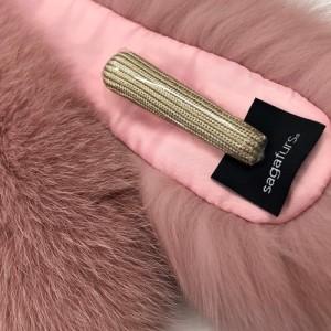 26【新品未使用】 ふるさと納税 イタリア染め　シャドー　フォックス　ファー　マフラー　（ストロベリーピンク）／豪華　毛皮　リアルファー　綺麗目　上品　お洒.. 奈良県宇陀市 【CEG8752671327】(30820円)