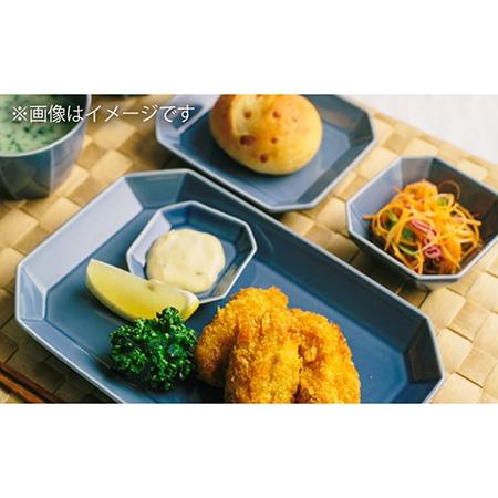 ふるさと納税 【波佐見焼】八角 プレート M 5枚セット 食器 角皿 【和