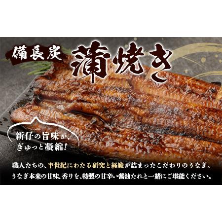 ふるさと納税 ＜4ヵ月に1回お届け＞新仔!!味鰻の本格手焼備長炭蒲焼 3尾（無頭）・うな丼6人前仕かける×3回定期便【F102-2311】 宮崎県新富町
