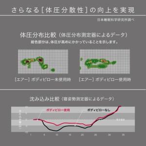ふるさと納税 エアー ボディー ピロー (抱き枕) ハード ロング タイプ 【P254W】 抱き枕 ピロー 滋賀県近江八幡市_4