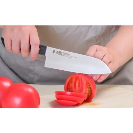 ふるさと納税 料理包丁 三徳 善六 モリブデンバナジウム鋼 SKN-170 