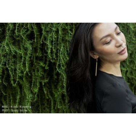 ふるさと納税 [KALCANO]小国杉ジュエリー ichi-いち ピアス ジュエリー jewelry アクセサリー レディース 熊本 阿蘇小国杉 工芸品 木製 淡水パ.. 熊本県小国町