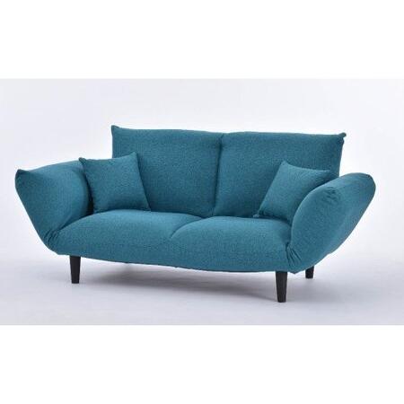 新入荷！ ふるさと納税 背もたれ＆両肘リクライニング・バゲットソファ　クッション２個付き（選べる５色） [5839-1580]　 モカブラウン 山梨県市川三郷町 【1295852579】(45630円)