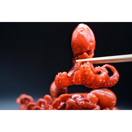 ふるさと納税 味付けチビたこ からし風味 800g やまさん商店 たこ 蛸