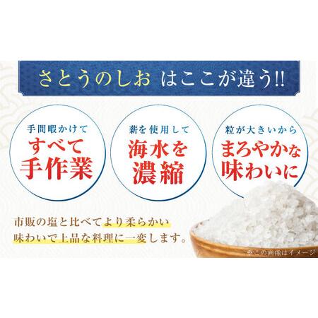 ふるさと納税 【4回定期便】さとうのしおオリジナル 五島市 / さとうのしお窯[PED003] 長崎県五島市_2