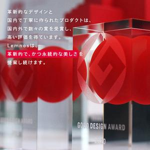ふるさと納税 MIZUIRO［電波時計］/ ホワイト（LC07-06 WH）レムノス Lemnos 時計 工芸品 装飾品  FAD-0826 富山県高岡市の画像
