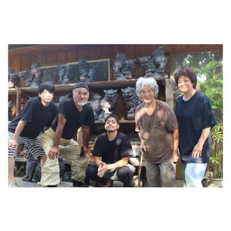 ふるさと納税 やちむん家【新垣光雄】特注シーサー 沖縄県読谷村|furunavi|03