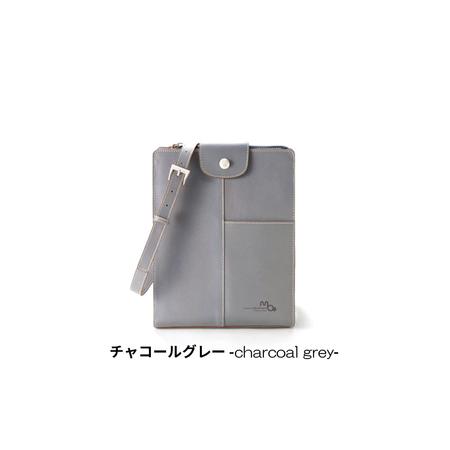 ふるさと納税 ビジネスに使える本革ショルダーバッグ（B5サイズ）全4色 カバン ファッション バッグ  チャコールグレー 兵庫県姫路市の画像