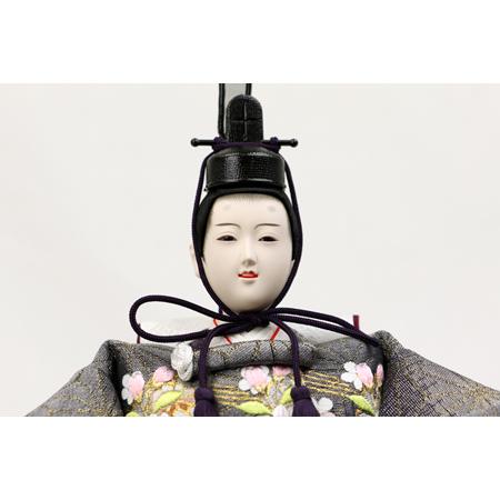 ふるさと納税 [隆和堂] 伝統工芸士作 お雛様 雛人形（ひな人形） 金彩山桜【1086P01】 新潟県三条市の画像