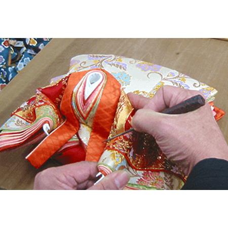 ふるさと納税 [隆和堂] 伝統工芸士作 お雛様 雛人形（ひな人形） 金彩山桜【1086P01】 新潟県三条市の画像