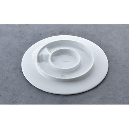 ふるさと納税 【波佐見焼】ハートフル キルティング プレート 2枚