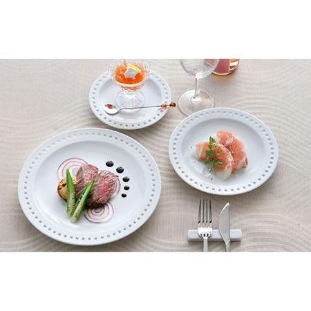 ふるさと納税 【波佐見焼】水晶ロイヤルスクエア リム プレート 3枚セット 食器 皿 【丹心窯】 [AB36]  波佐見焼 長崎県波佐見町_1