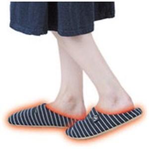 ふるさと納税 D171(Lサイズ)　ほっこリッパ　【Lサイズ（約25〜27cm）】【クマガイ電工 あったか家電 ヒーター内臓 スリッパ ルームシューズ 大.. 大阪府八尾市