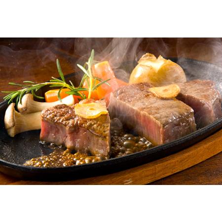 ふるさと納税 【美味しい宮崎牛専門店ミヤチクからお届け】４等級以上宮崎黒毛和牛ヒレステーキ　２枚セット 宮崎県小林市 