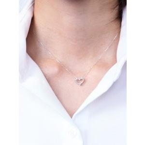 K18wgダイア0.3ハートペンダントトップ K18wgダイア0.3ハートペンダントトップ 【公式通販】