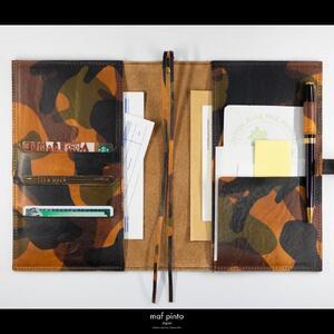 ふるさと納税 maf pinto (マフ ピント) レザー手帳カバー A5