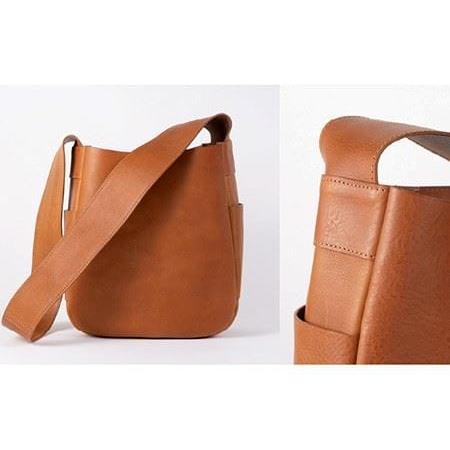 ふるさと納税 肩がけ の ショルダーバッグ 《糸島》【LADIES&GENTLEMEN】 革製品 革鞄 カバン [ADK008] 福岡県糸島市の画像