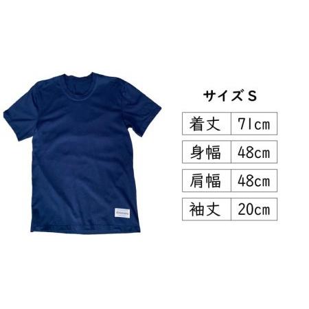 ふるさと納税　藍染　本藍染　Tシャツ　Sサイズ　香川県さぬき市　シャツ