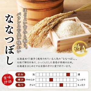 ふるさと納税 米 ななつぼし 計10kg (5kg&times;2袋) 令和7年産 北海道米 新米 白米 精米 お米 おこめ こめ ご飯 ごはん 単一原料米 ブランド米 .. 北海道芦別市