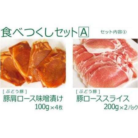 ふるさと納税 綾ぶどう豚やわらか味噌 食べつくし5種セットA（36-78） 宮崎県綾町