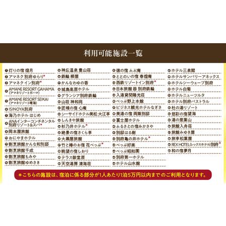 ふるさと納税 【3,000円分】別府市内の旅館やホテルで使用できる宿泊