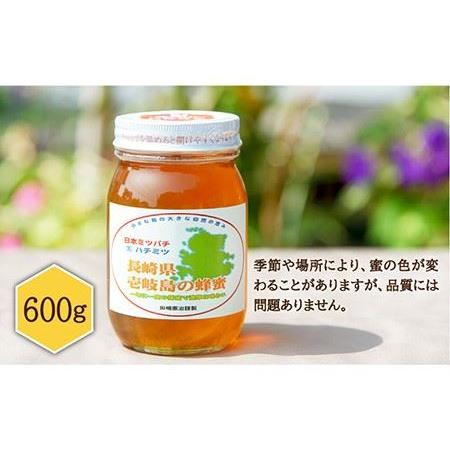 ふるさと納税 【先行予約】ニホンミツバチ 生蜂蜜 600g【2026年6月中旬以降順次発送】《壱岐市》【憲ちゃんハチミツ】[JCL001]  はちみつ ハチミ.. 長崎県壱岐市の画像