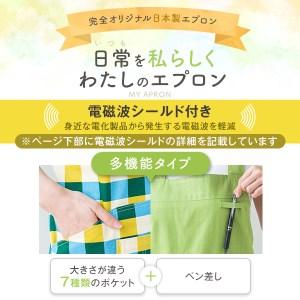 ふるさと納税 理想のエプロン電磁波シールド付き N0164-YZG084 宮崎県延岡市の画像