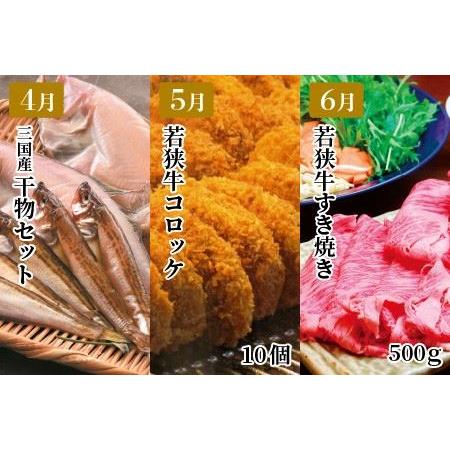 ふるさと納税 【定期便 12回コース】海の幸も山の幸も存分！満喫コース [M-3202] 福井県坂井市_2