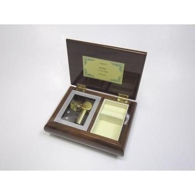 ふるさと納税 009-011＜３０弁オルゴール＞木製BOX（ブラウン） 長野県下諏訪町