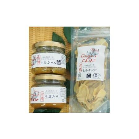 ふるさと納税 有機黄金生姜の味わいセット/Ftf-03 高知県四万十町