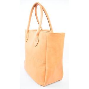 ふるさと納税 栃木レザー使用｜ソフトな手触り 本革 A4も入る大容量 本革トートバッグ｜Tote bag 03 L｜タン｜minca（全6色） 栃木県栃木市の画像