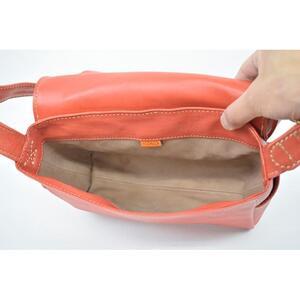 ふるさと納税 【minca】栃木レザーのショルダーバッグ01S 斜めがけ ミニサイズ ソフトな手触り/Shoulder bag 01/S/オリーブ　545【かばん ファッ.. 栃木県栃木市の画像