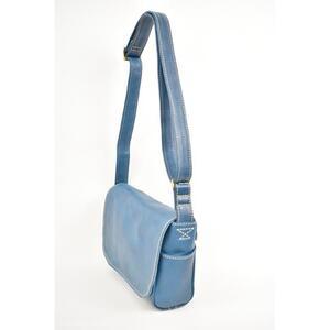 ふるさと納税 【minca】栃木レザーのショルダーバッグ01S 斜めがけ ミニサイズ ソフトな手触り/Shoulder bag 01/S/ブルー　545【かばん ファッシ.. 栃木県栃木市の画像