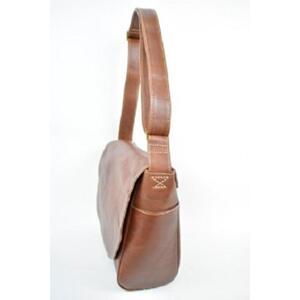 ふるさと納税 【minca】栃木レザーのショルダーバッグ01M 斜め掛け A4サイズ ソフトな手触り/Shoulder bag 01/M/チョコ　538【かばん ファッショ.. 栃木県栃木市の画像
