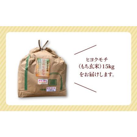 ふるさと納税 【皇室献上米生産者のお米】令和5年産 新米 ヒヨクモチ 玄米 15kg【かづやの農園】もち米 餅[HAP006] 佐賀県江北町｜furunavi｜02